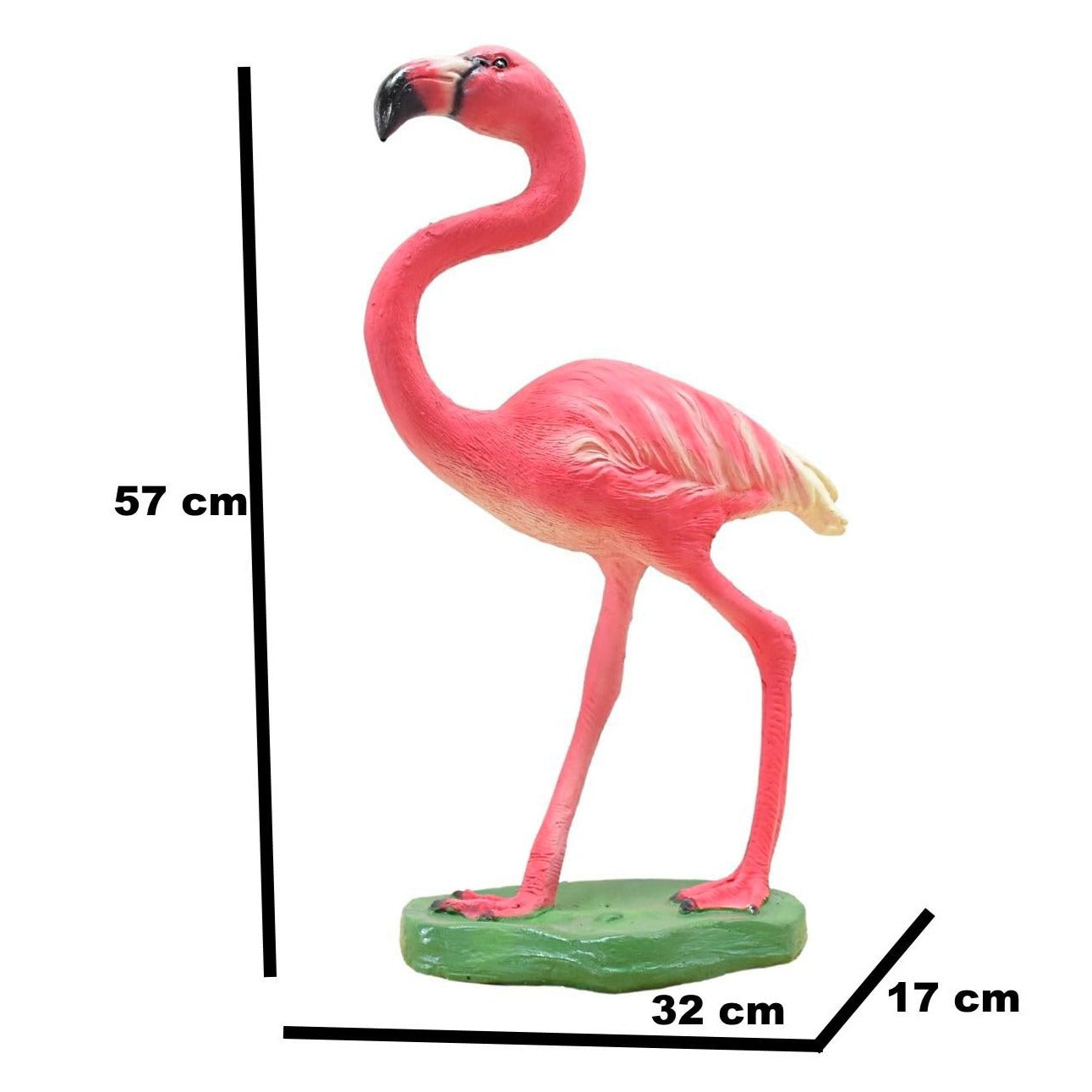 BIG SIZE FLAMINGO BIRD FOR GARDEN DECOR - Deczo