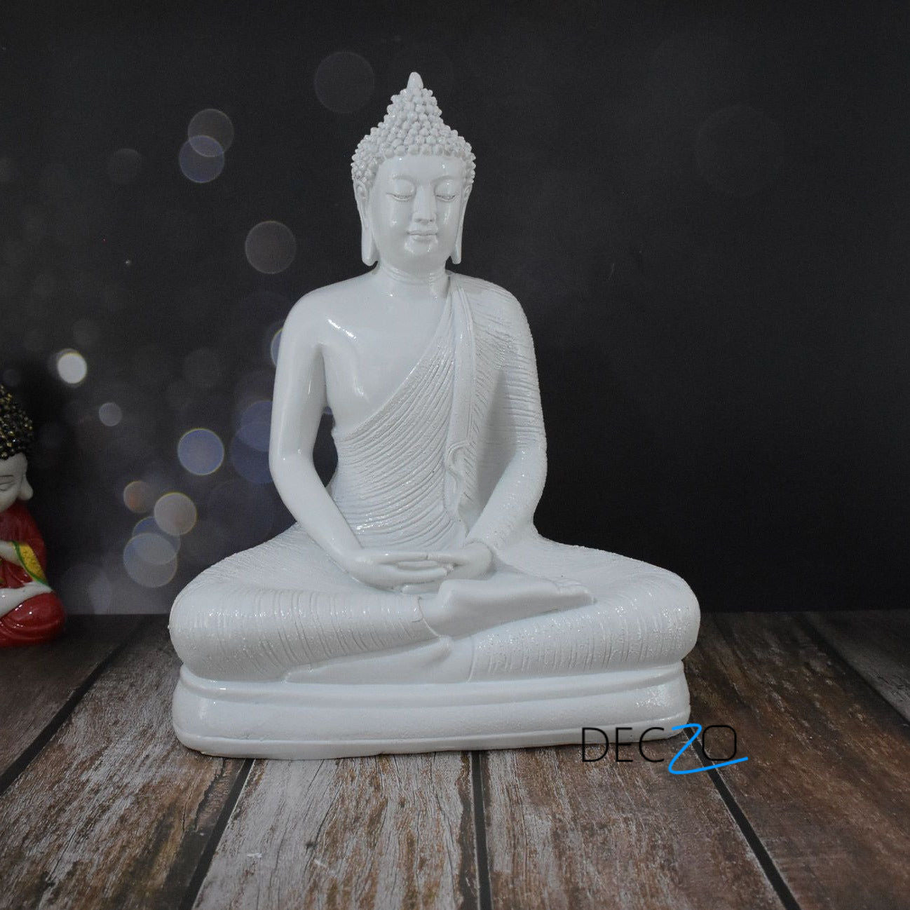 Divine Marbel Buddha : White - Deczo