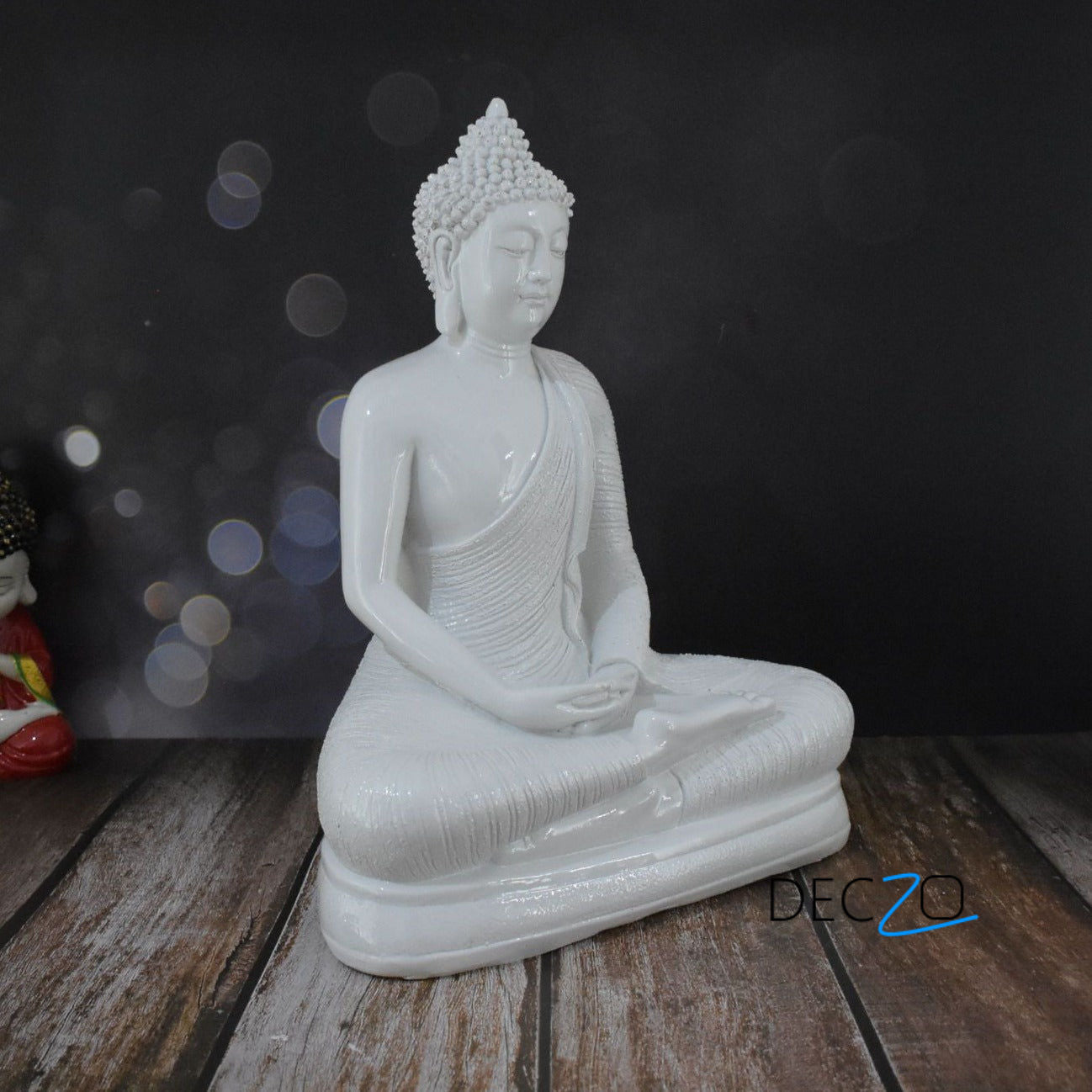 Divine Marbel Buddha : White - Deczo