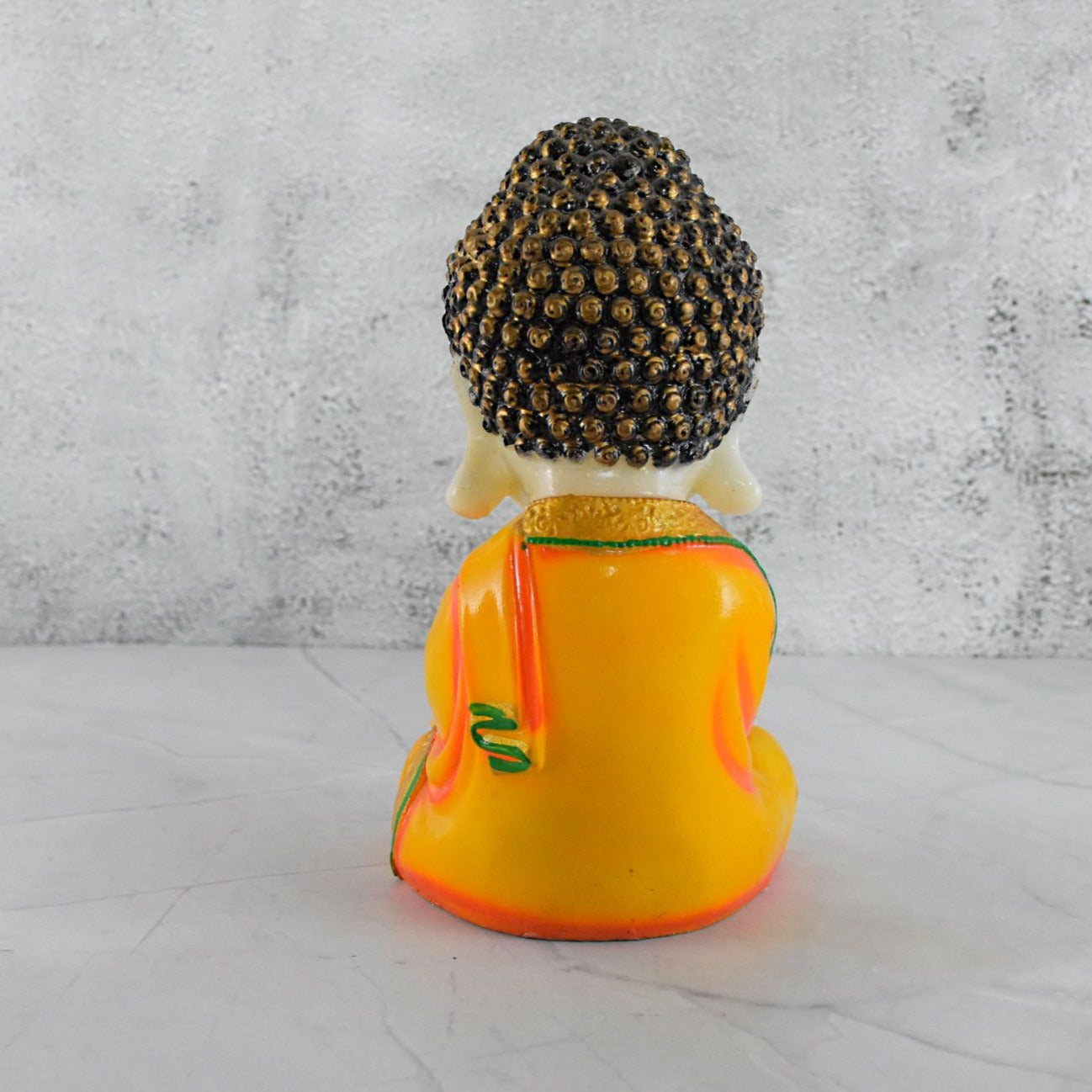 Marbel Buddha in Thinking Position : Multicolor - Deczo