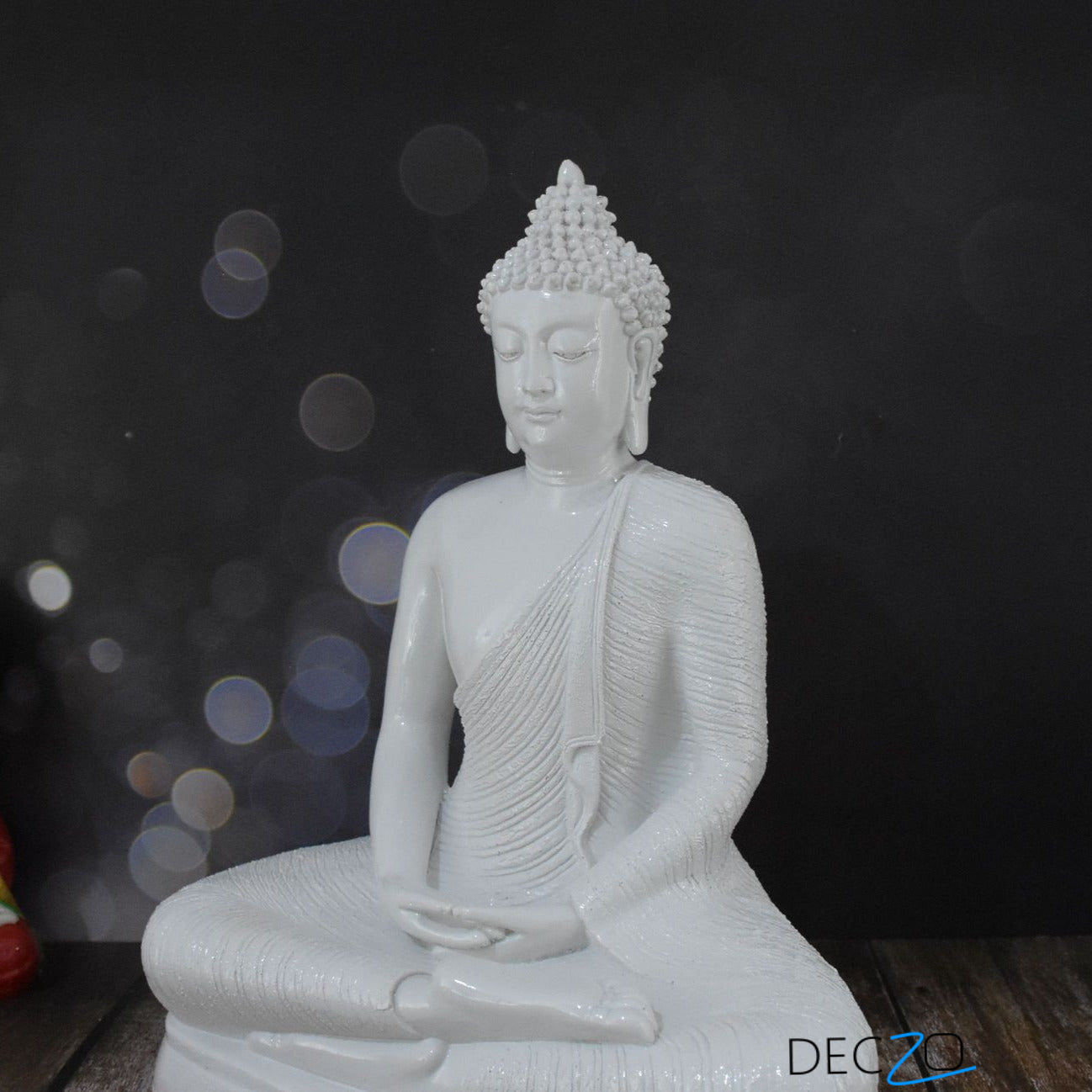 Divine Marbel Buddha : White - Deczo