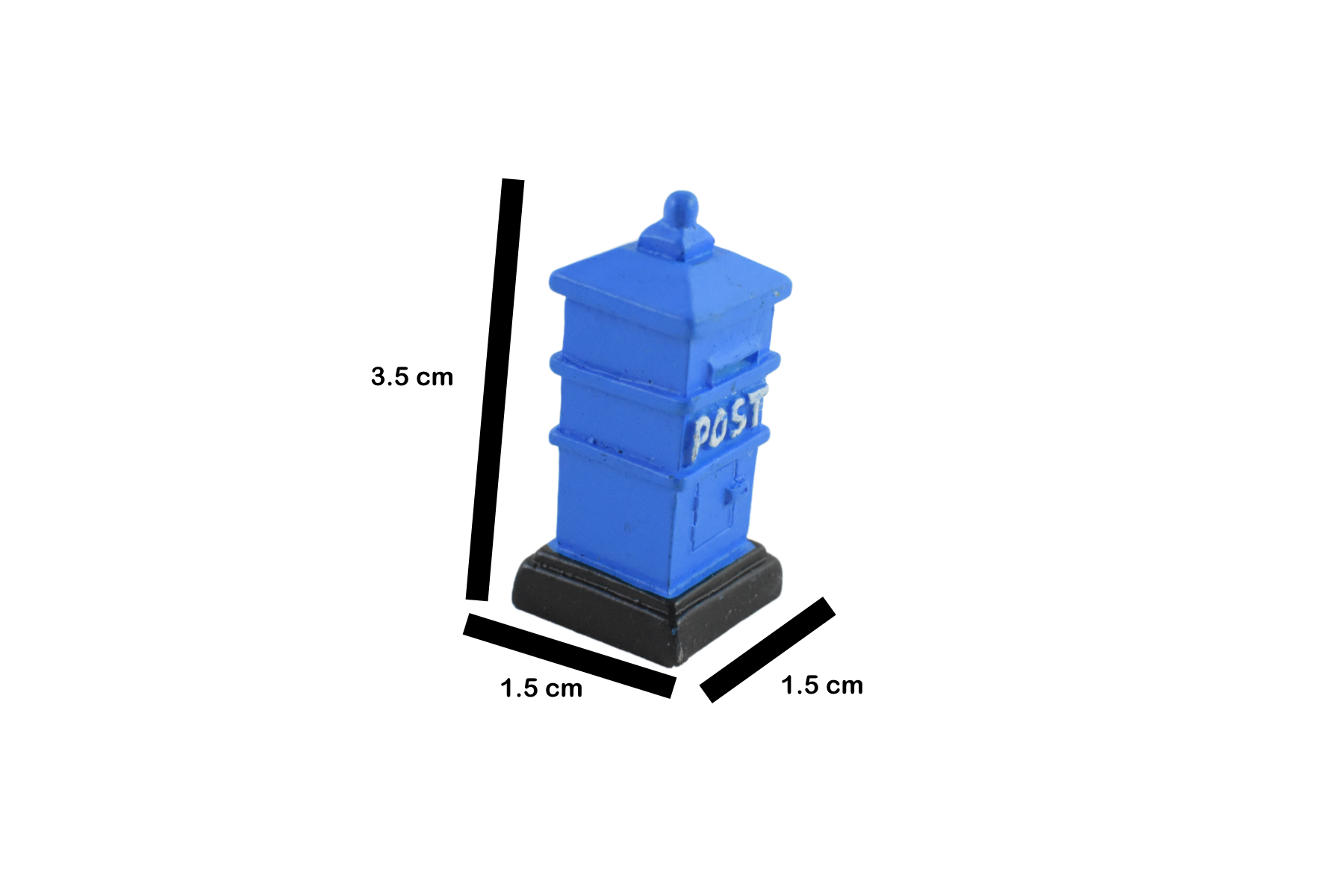 Post Box Miniature for Garden Decor, Garden Tray, Terrariums - Deczo