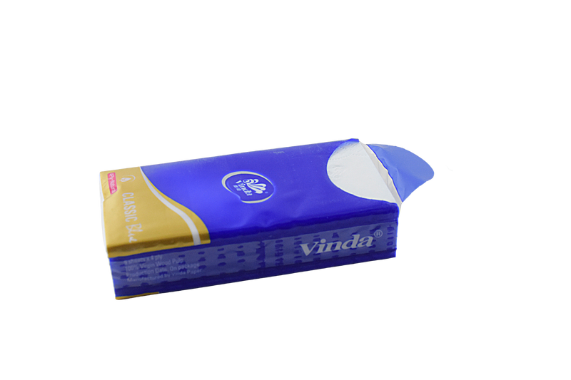 Vinda Classic Blue 4ply Pocket Tissue - Deczo
