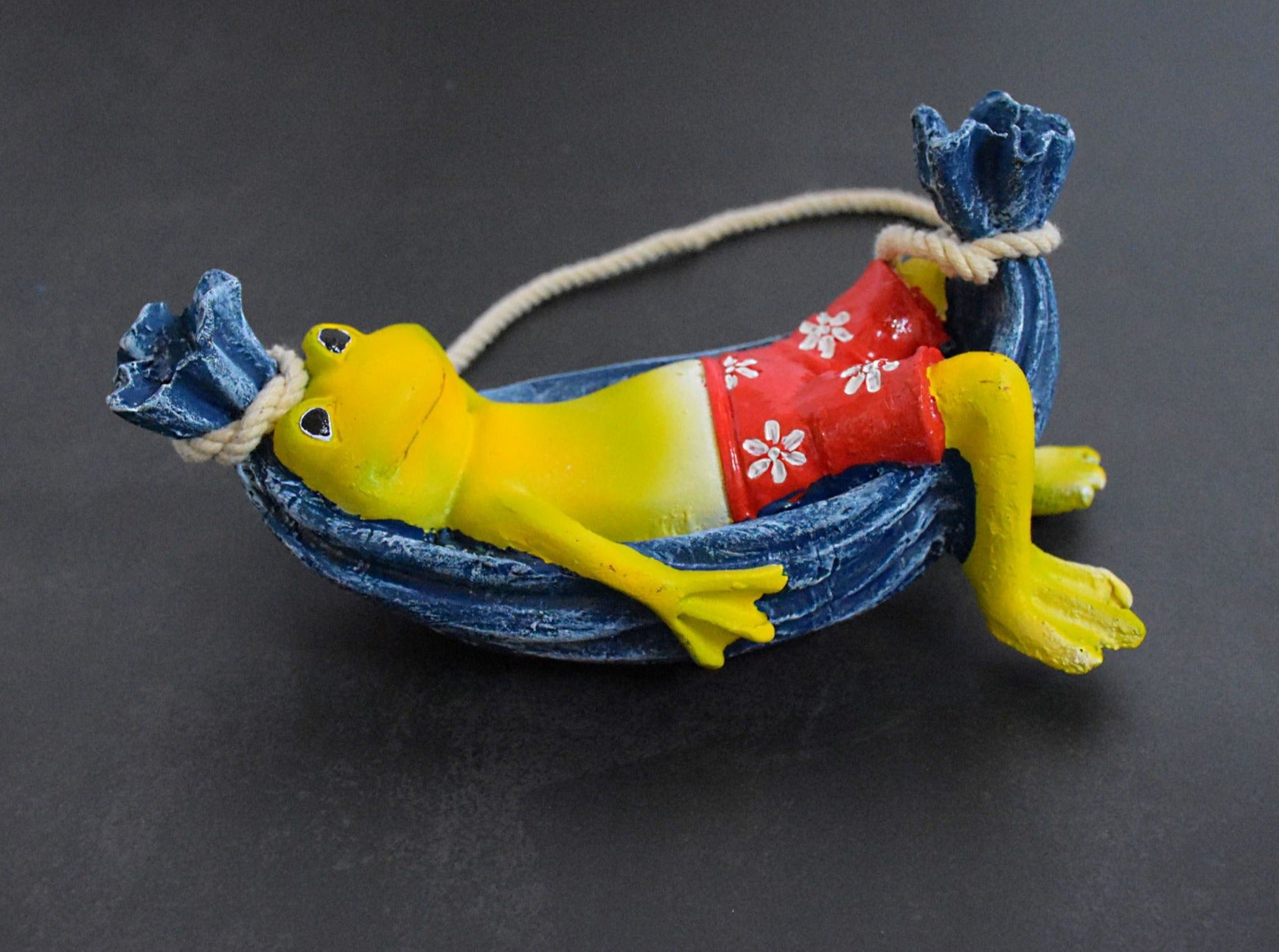 Lazy Frog Hanging Garden Decor - Deczo