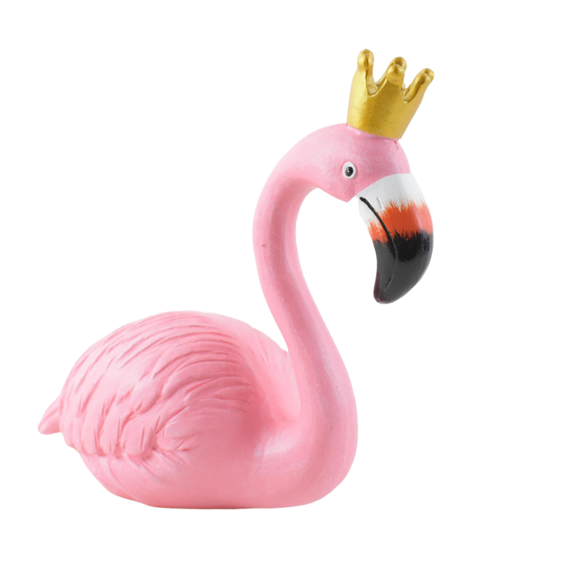 Combo Of King and Queen Flamingo Resin Showpieces - Deczo
