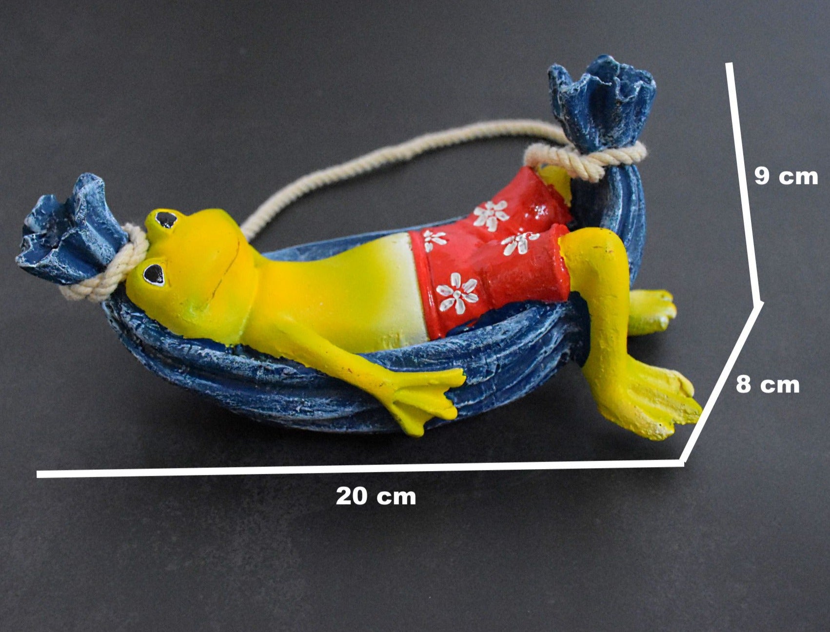 Lazy Frog Hanging Garden Decor - Deczo