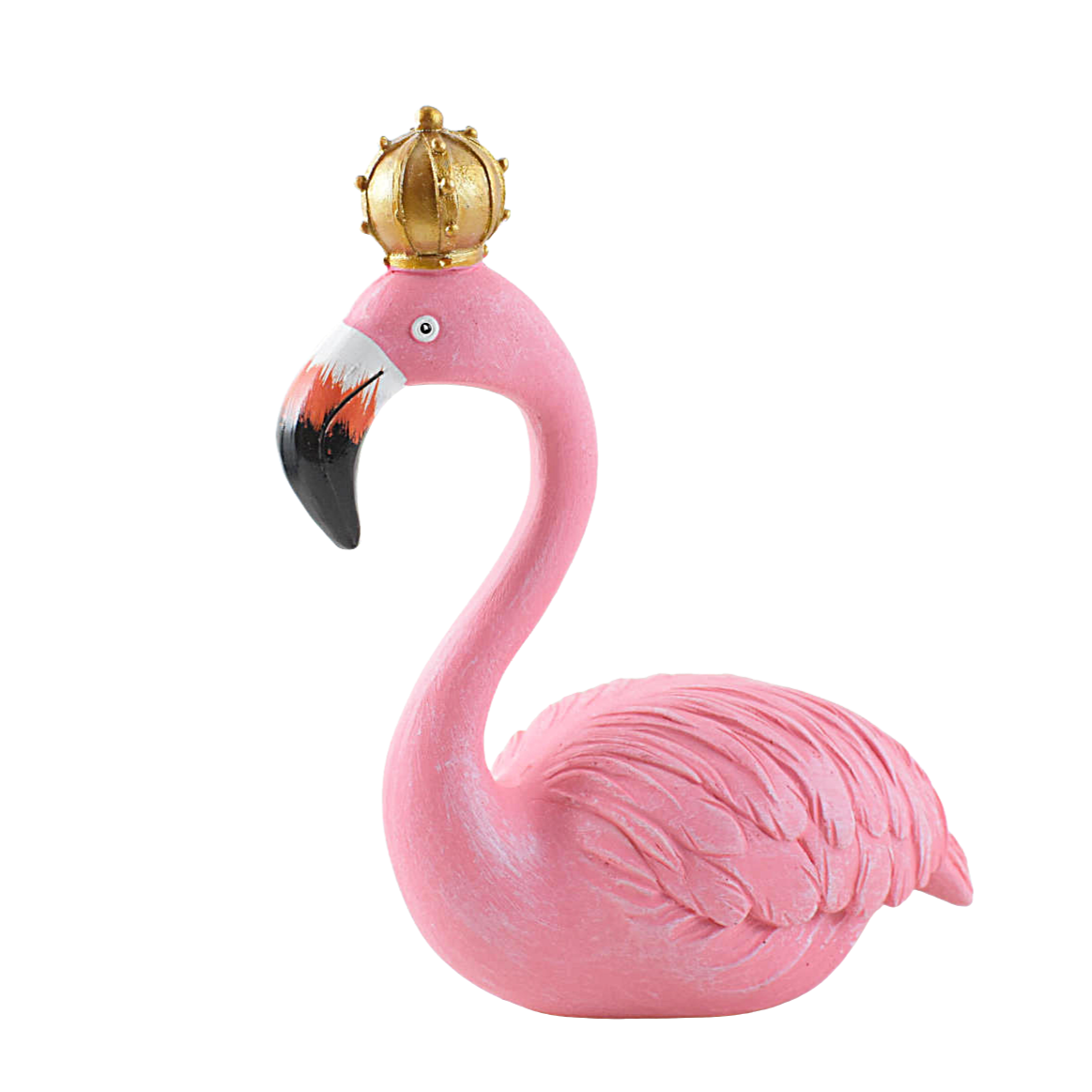 Combo Of King and Queen Flamingo Resin Showpieces - Deczo