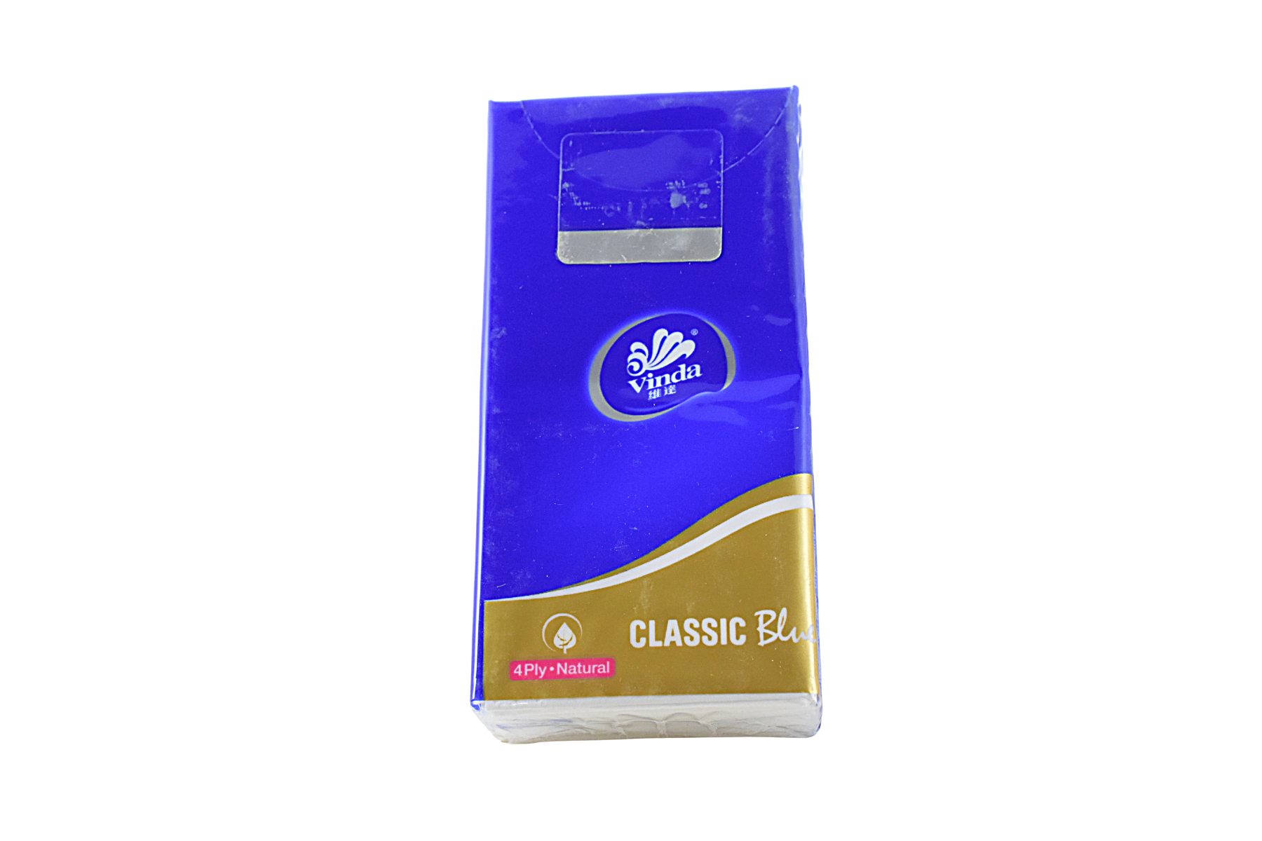 Vinda Classic Blue 4ply Pocket Tissue : Pack of 10 Bundles - Deczo