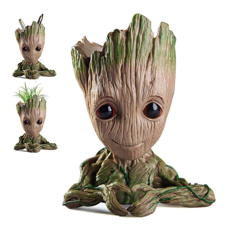 Heart Groot Resin Pot for Succulents, Pen Stand - Deczo