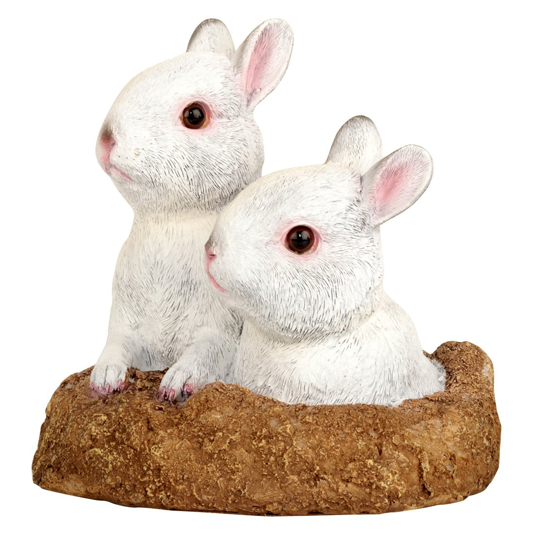 Rabbits Sitting in Hole used for Garden , Home Decor, Gift - Deczo