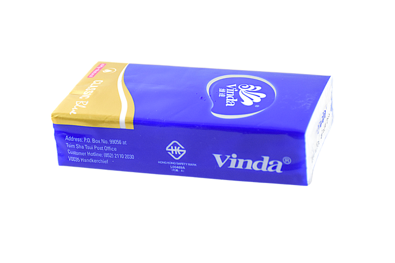 Vinda Classic Blue 4ply Pocket Tissue - Deczo