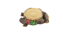 Tree Stump with Beetles Miniature for Garden Decor, Garden Tray, Terrariums - Deczo