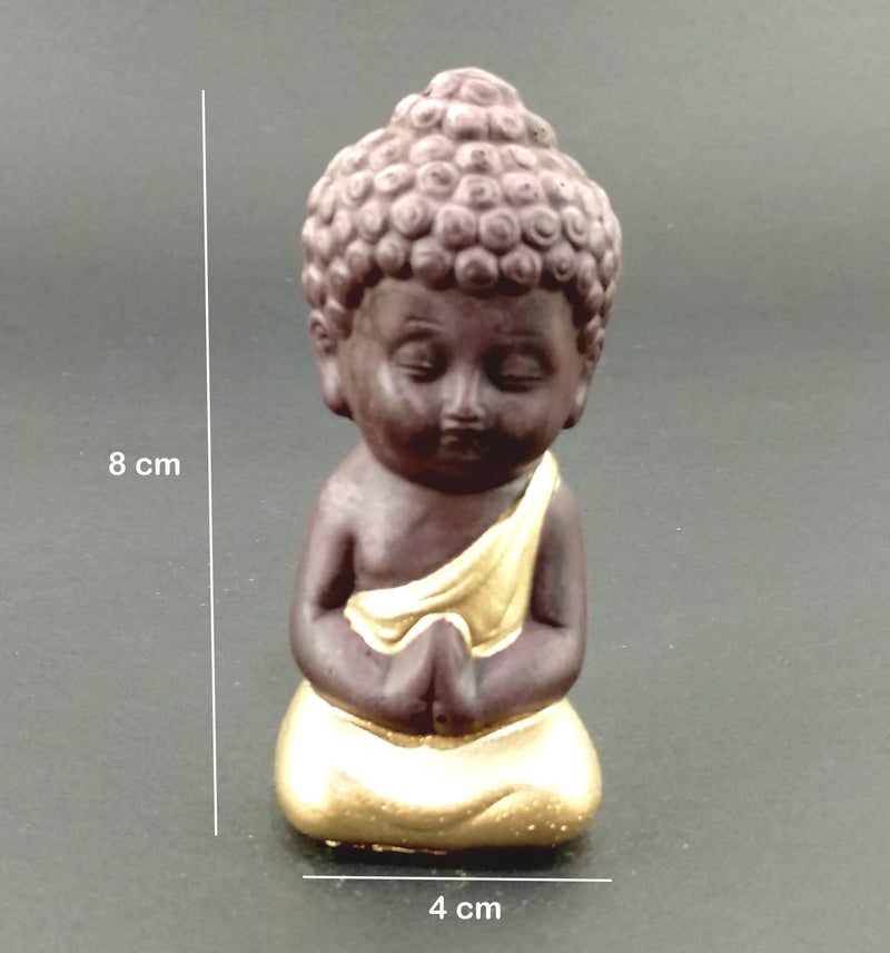 Miniature Buddha  : Brown-Golden - Deczo