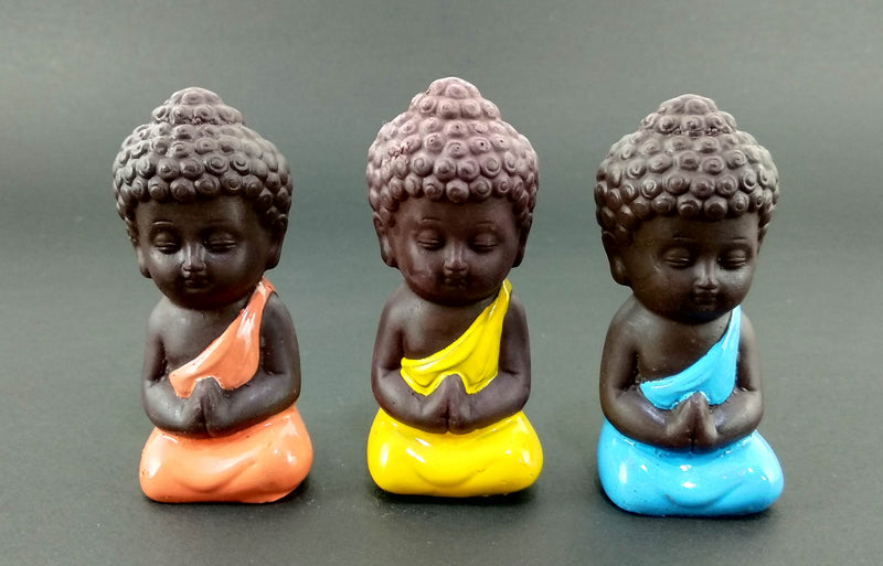 Set of 3 Miniature Buddha - Deczo