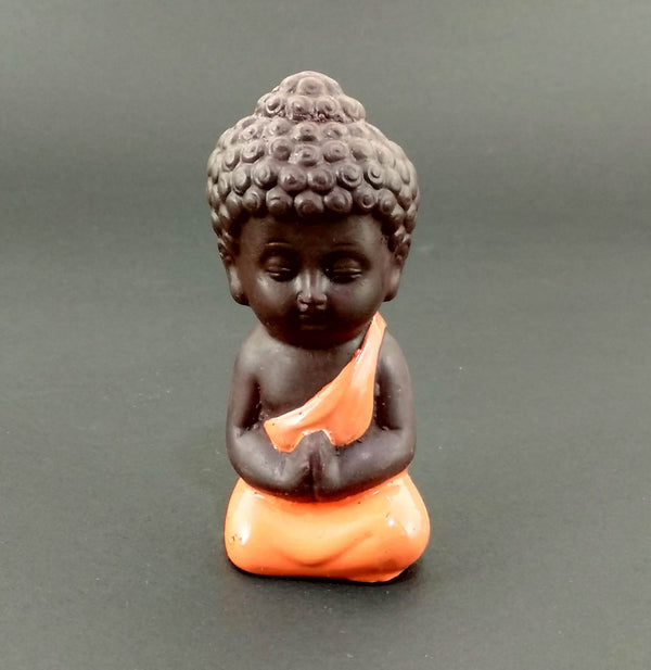 Miniature Buddha : Brown-Orange - Deczo