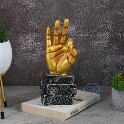 OK Hand Sign Showpiece for Table Decor