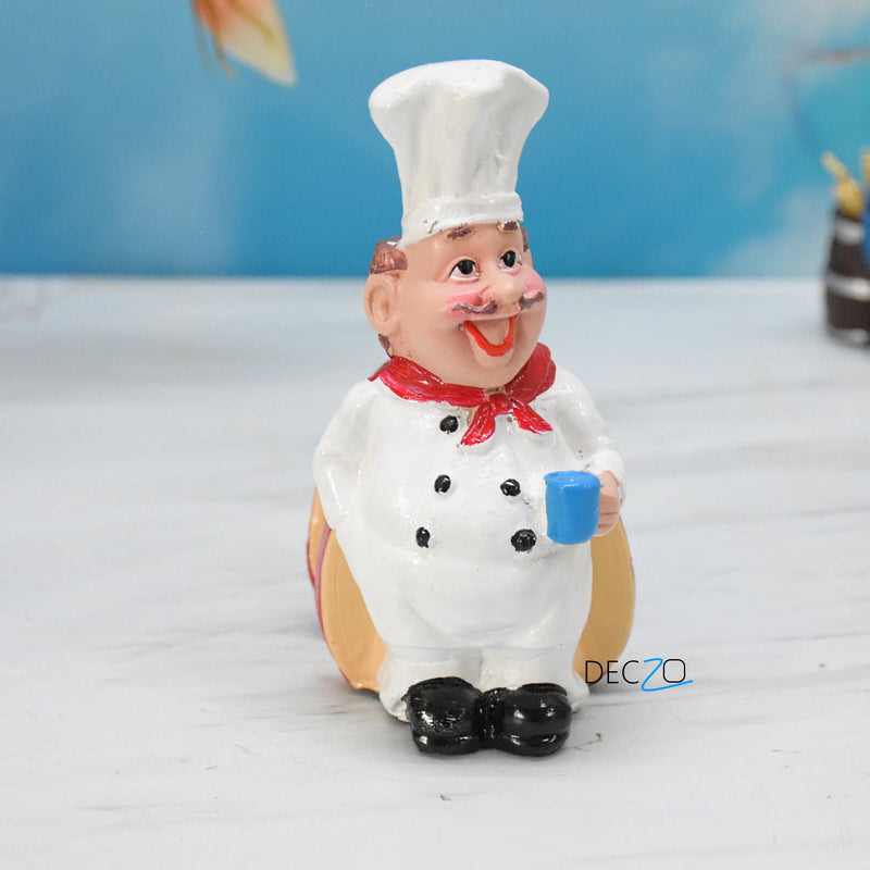 Delightful Table Chef Tissue Paper Holder deczo