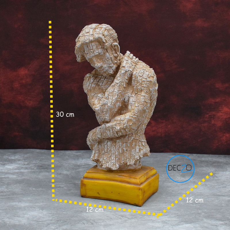 Set of 3 Modern Art Brick Man  for Table Decor, Gift