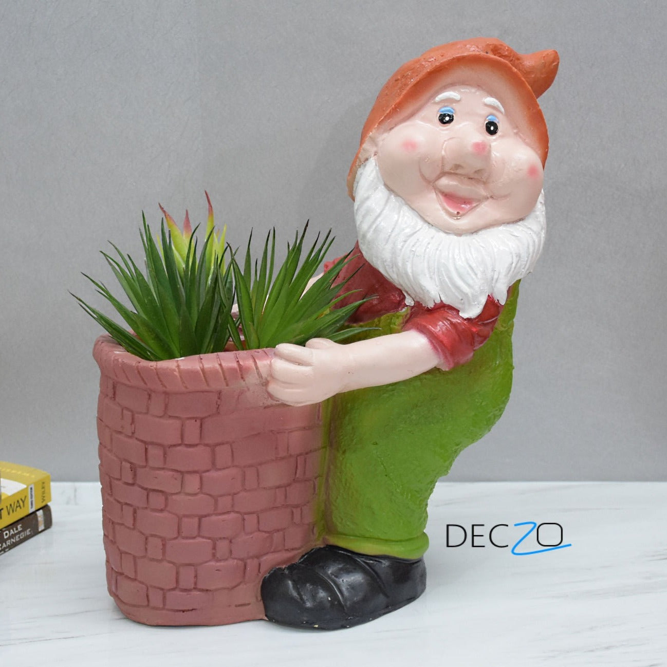 Standing Dwarf Planter - Deczo