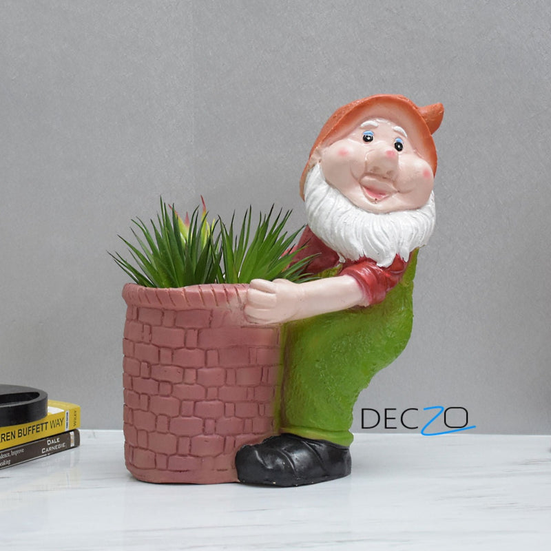 Standing Dwarf Planter - Deczo