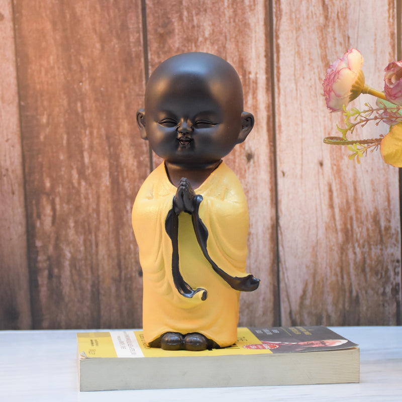 Namaste Buddha Monk : Yellow - Deczo