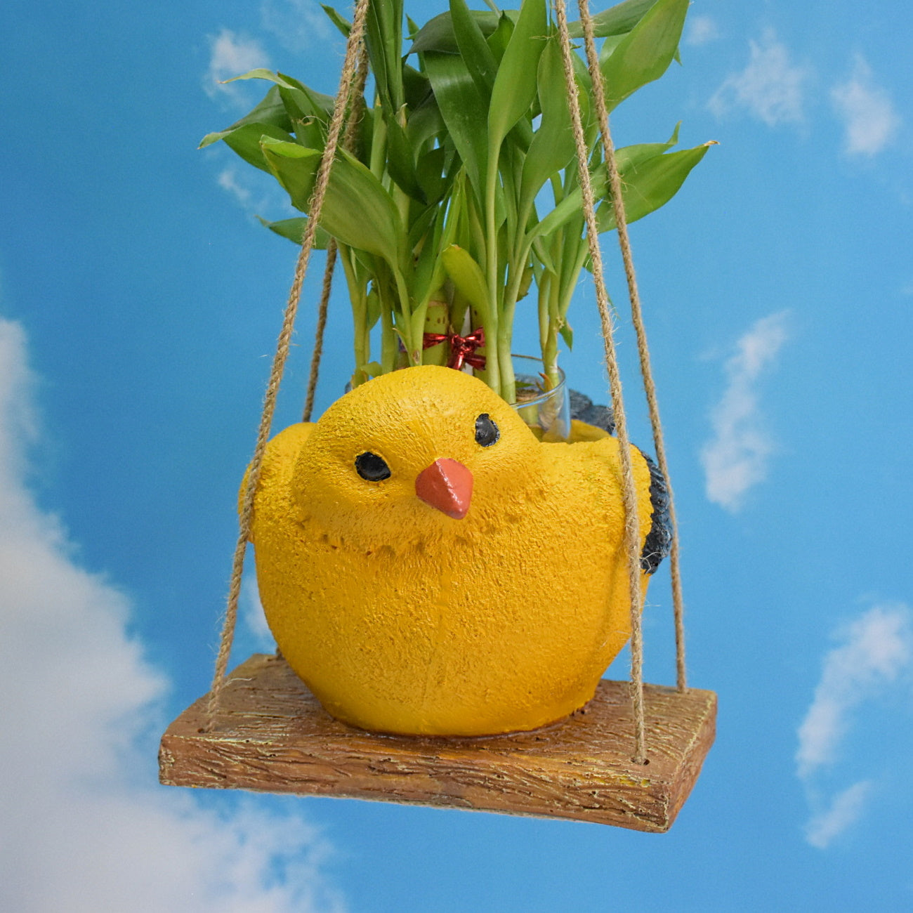 Hanging  Sparrow Planter Garden Decor