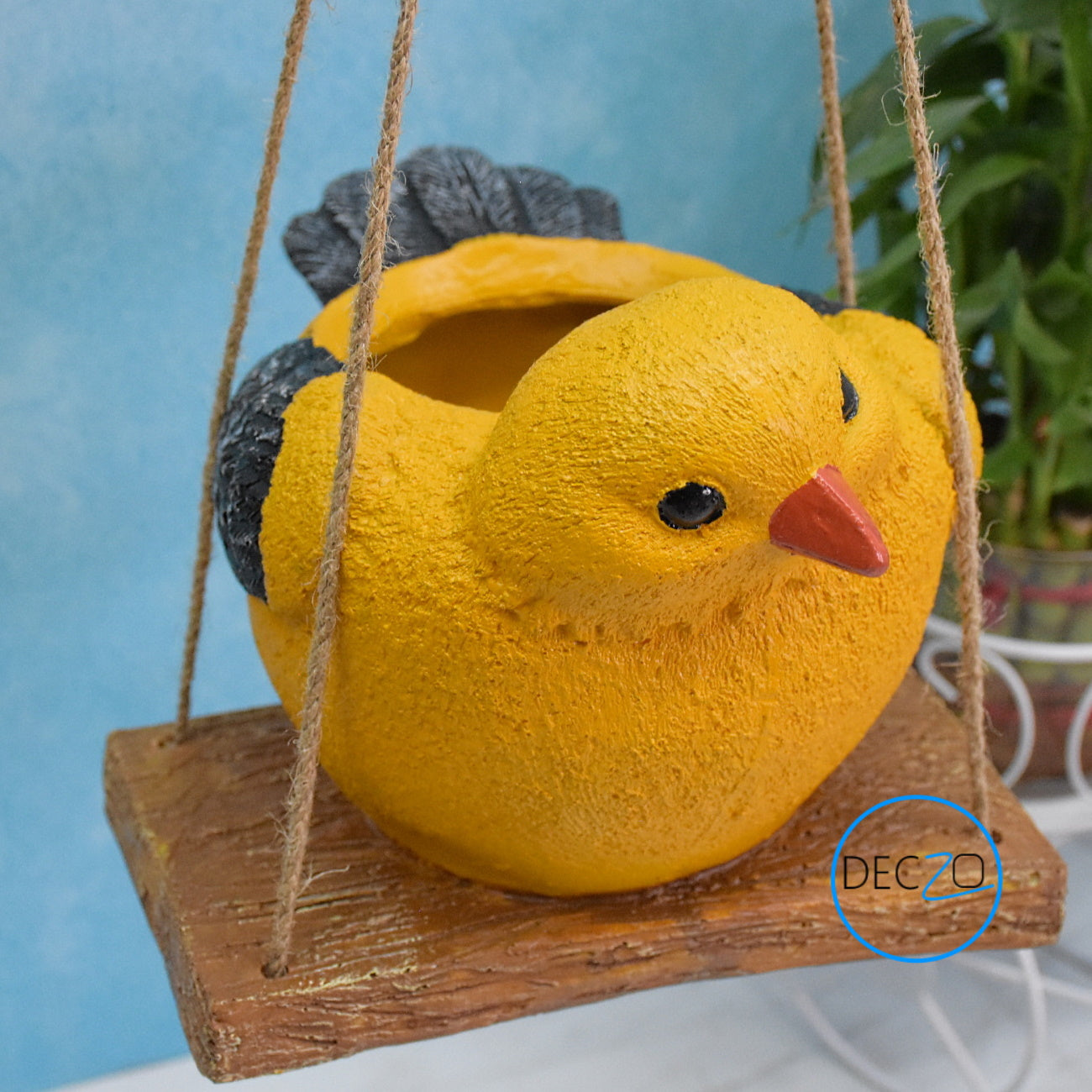 Hanging  Sparrow Planter Garden Decor