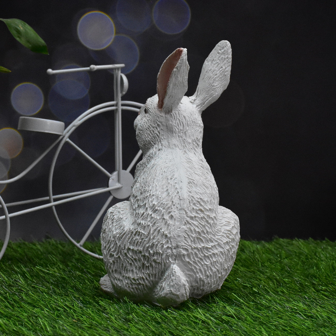 Rabbit Statue Perfect for Garden Decoration, Indoor, Gifting (23 x 12 x 17 CM)