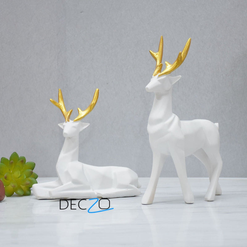 Geometric Deer Pair - Deczo