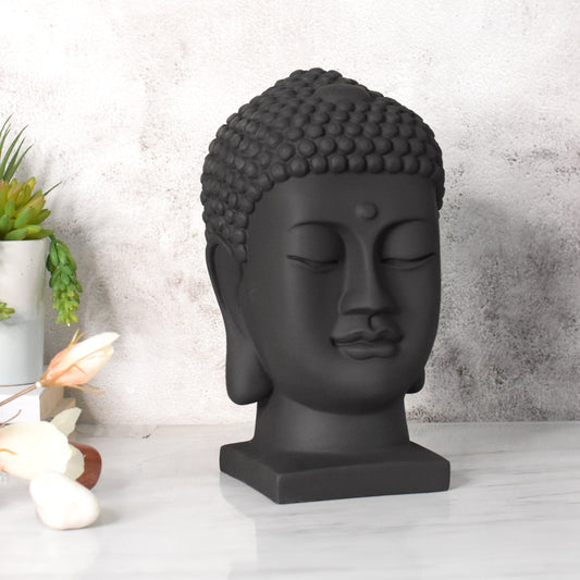 Gracious Buddha Face : Black