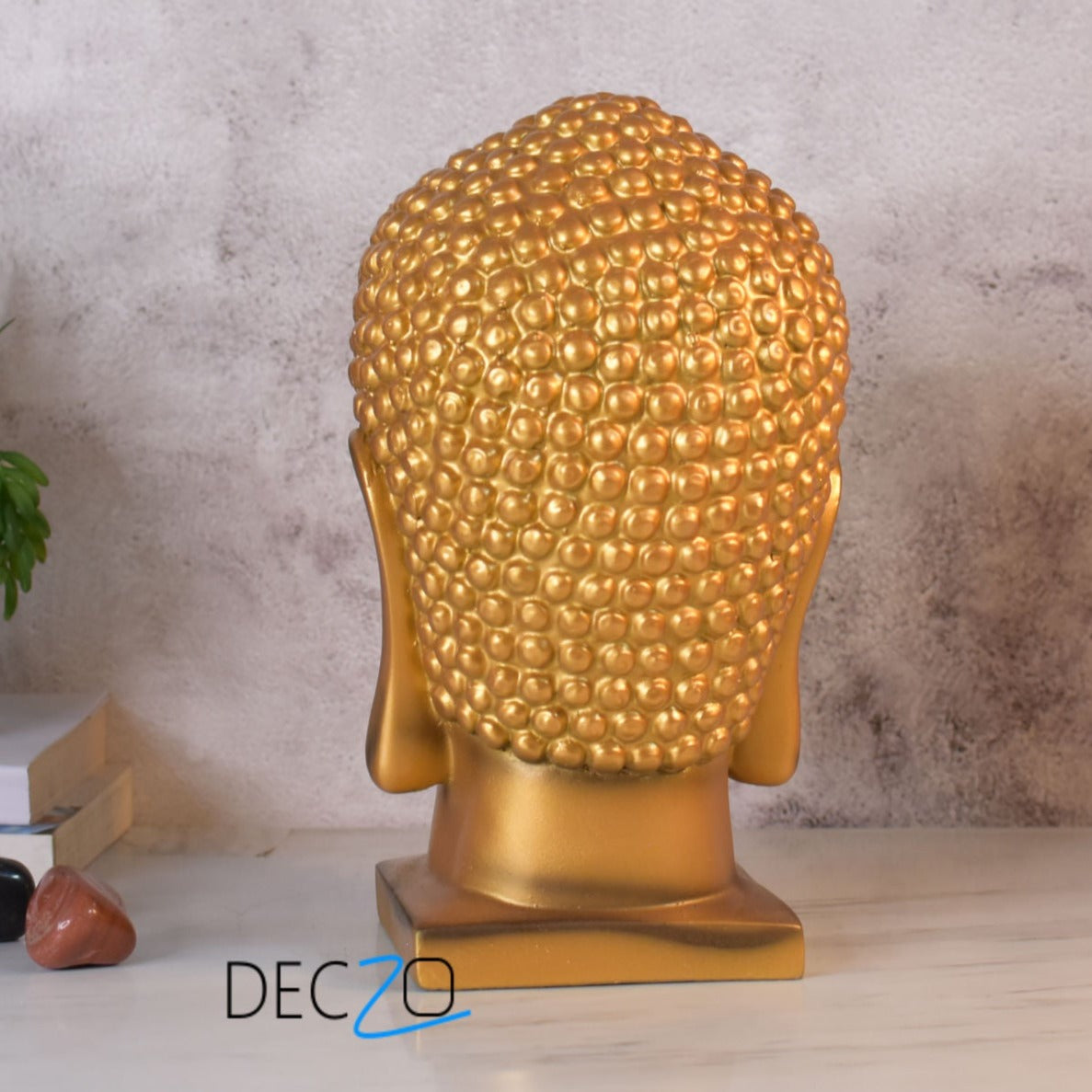 Gracious Buddha Face : Golden - Deczo