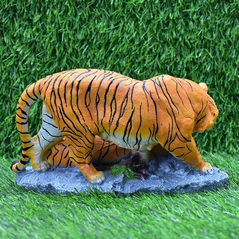 Couple Bengal Tiger Collectible for Figurine Statue Garden Decoration