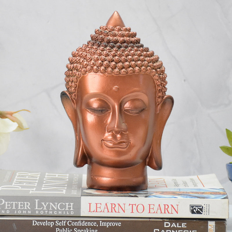 Copper Color Buddha Head