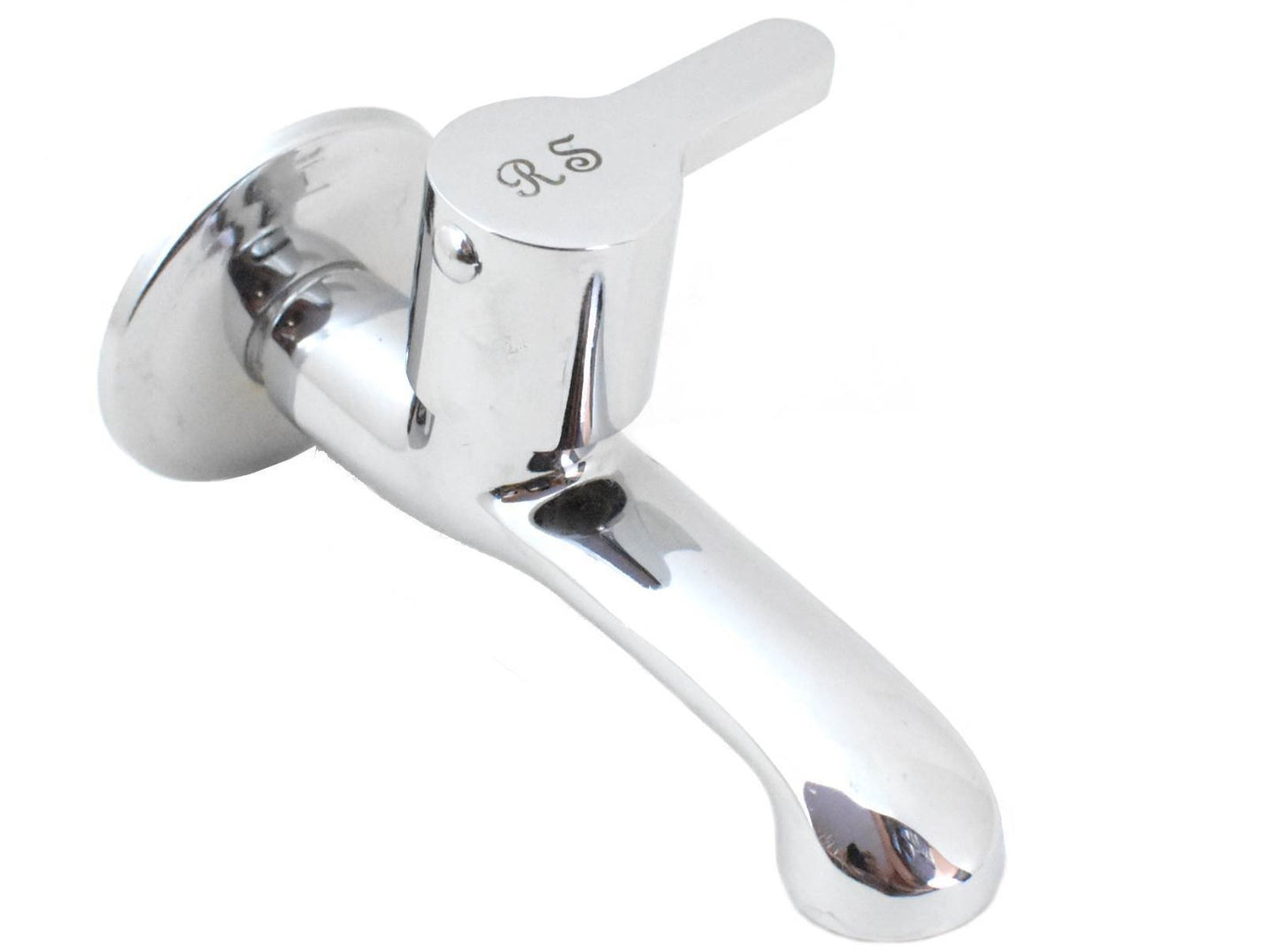 Bib Cock Model Fusion02 Chrome Plated Full Brass Bathroom Faucet - Deczo