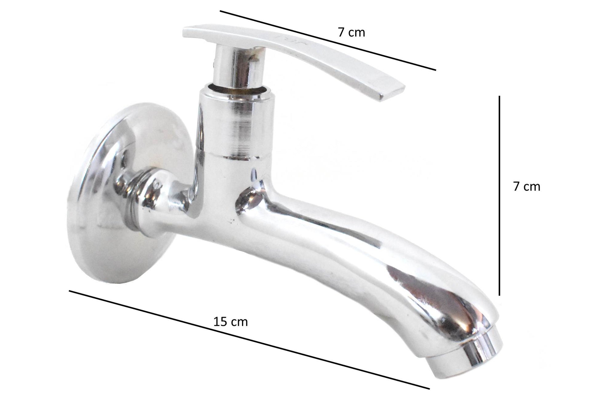 Model Galaxy05 Chrome Plated Full Brass Bathroom Faucet - Deczo