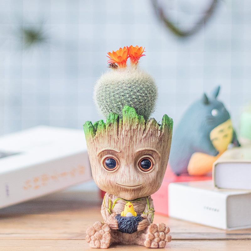 Nest Groot Resin Succulent Pot - Deczo