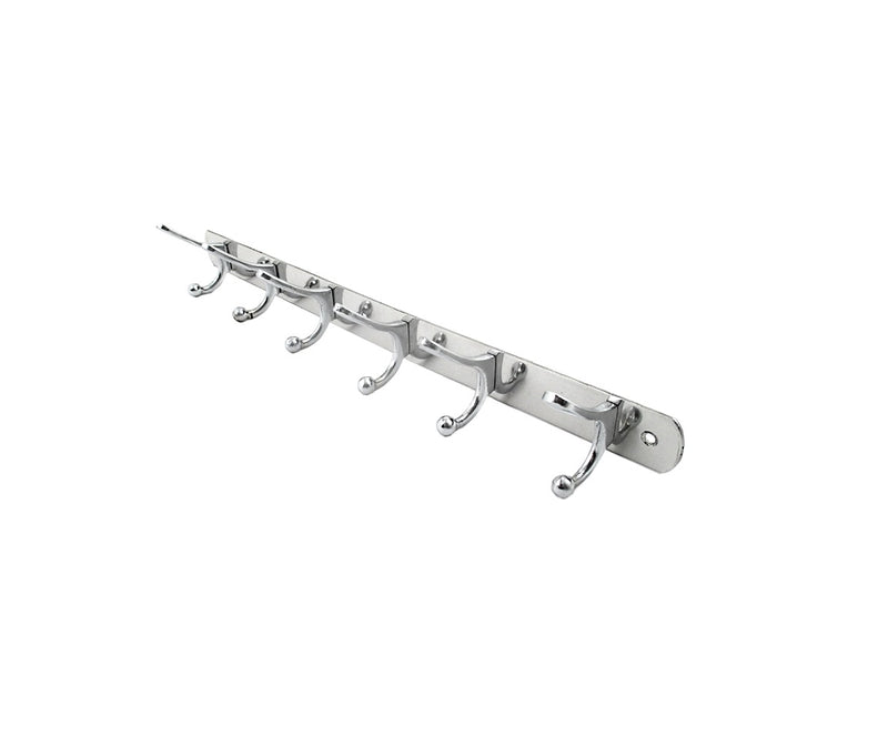 DECZO Long Patti V Shape Stainless Steel Door Hooks/ Hanger (Number of Hanger  2, Number of Legs 6) - Deczo