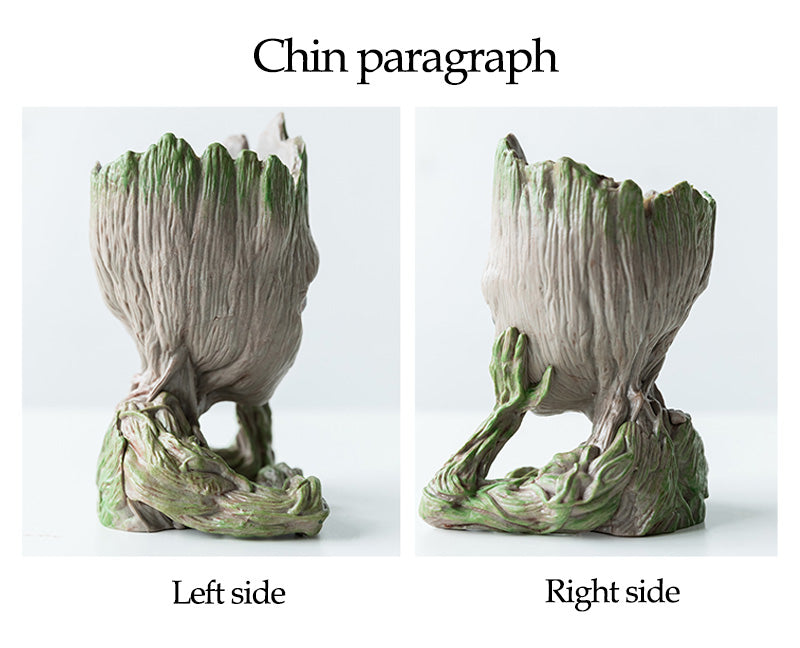 Home Garden Creative  Groot Family Resin Succulent Pot, Desktop Decoration Ornaments Gifts - Deczo