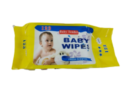 Vinda Baby Wet Wipes for Extra Caring – Pack of 80 Wipes - Deczo