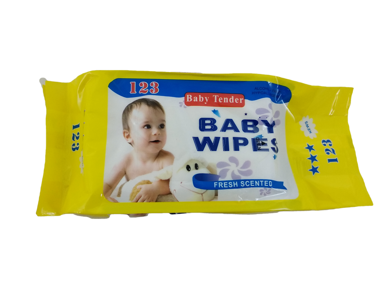 Vinda Baby Wet Wipes for Extra Caring – Pack of 80 Wipes - Deczo