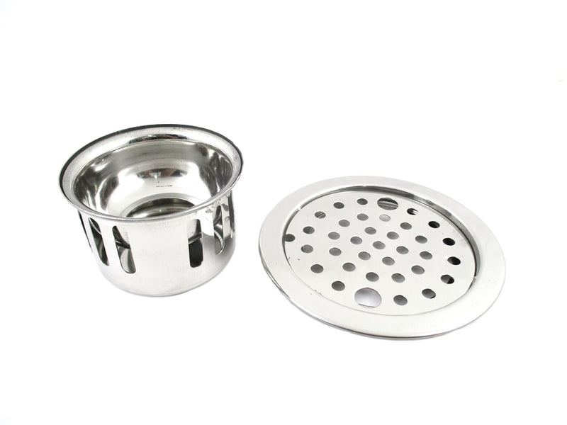 DECZO 6 X 6 INCH  Stainless Steel Bathroom Jali ,Floor Traps, Gutter Jali ( Quantity , 01) + Free Water Tap - Deczo