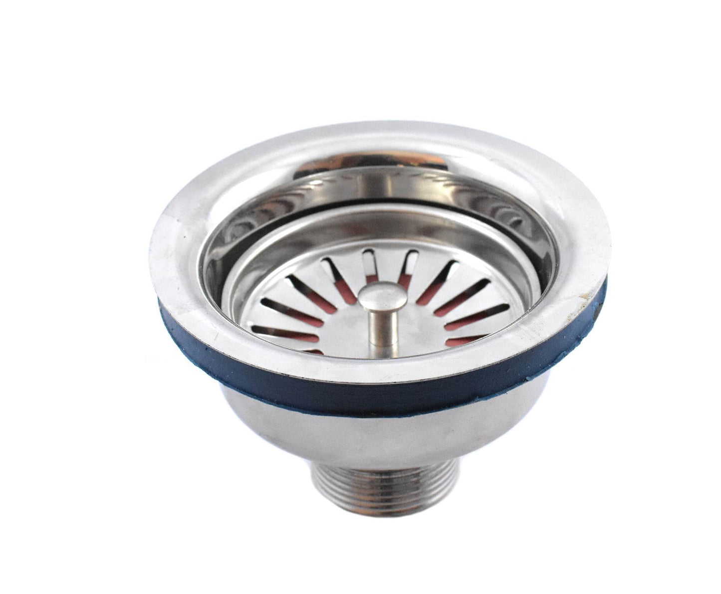 Set of 2 Heavy Steel 4.5  inch Waste Coupling for Sink/Wash Basin - Deczo