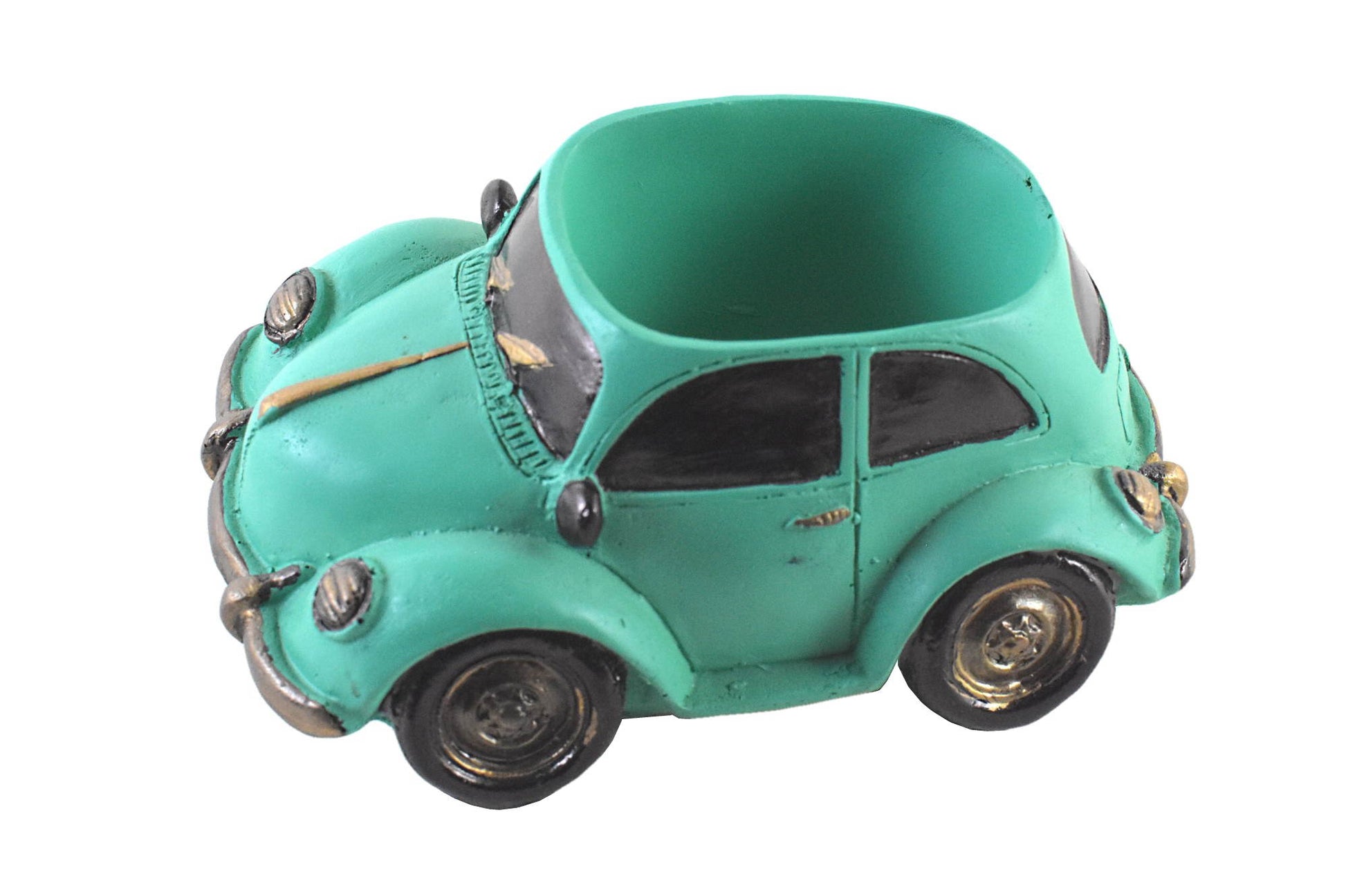 Copy of Retro Small Car Resin Succulent Pot for Table , Gift : Green - Deczo