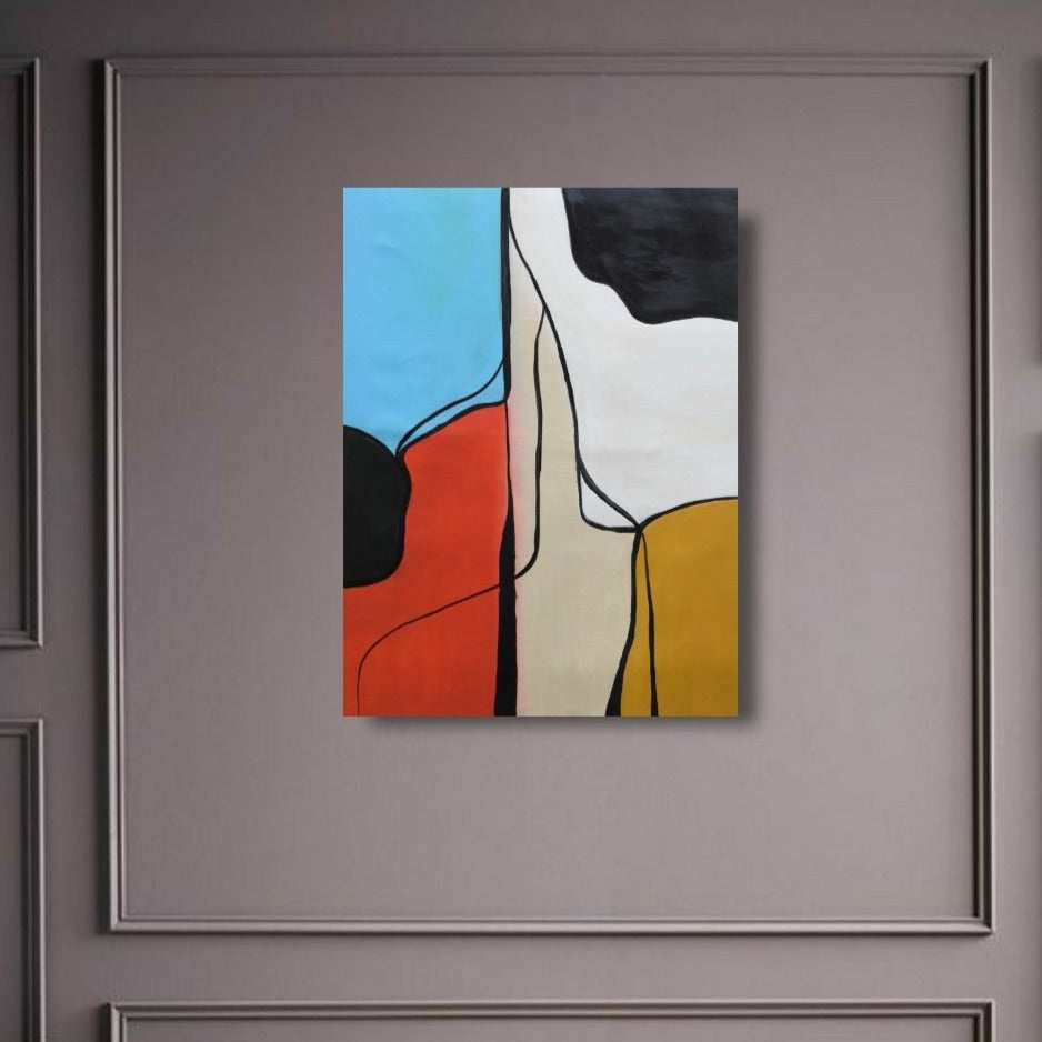 Rapture, Acrylic on Canvas, Handmade Wall Painting - Deczo