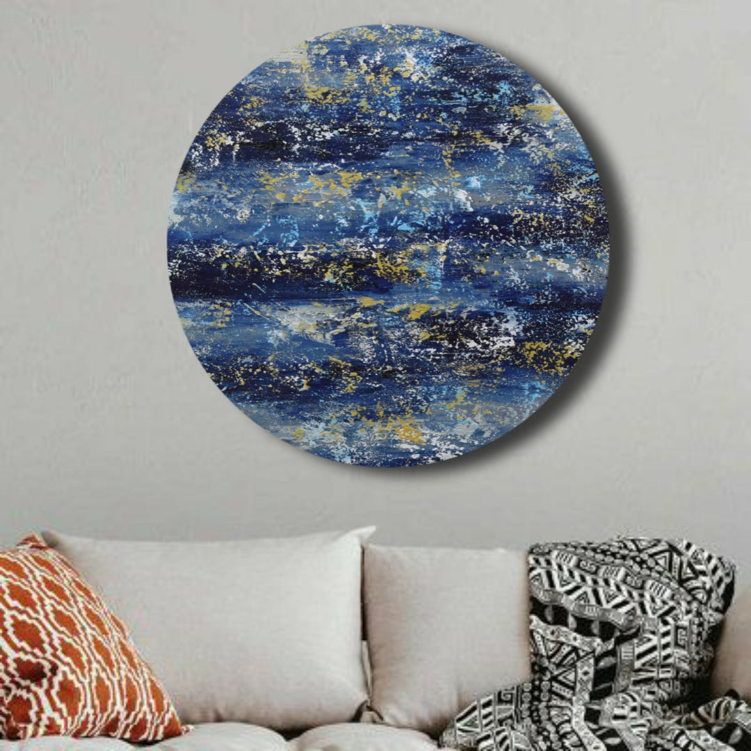 Lost in Dark, Acrylic on Canvas, Handmade, Wall Painting - Deczo