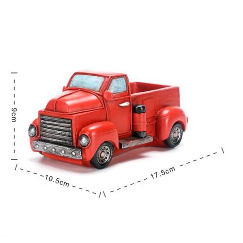 Vintage Truck Resin Succulent Pot for Table,Garden,Gift - Deczo
