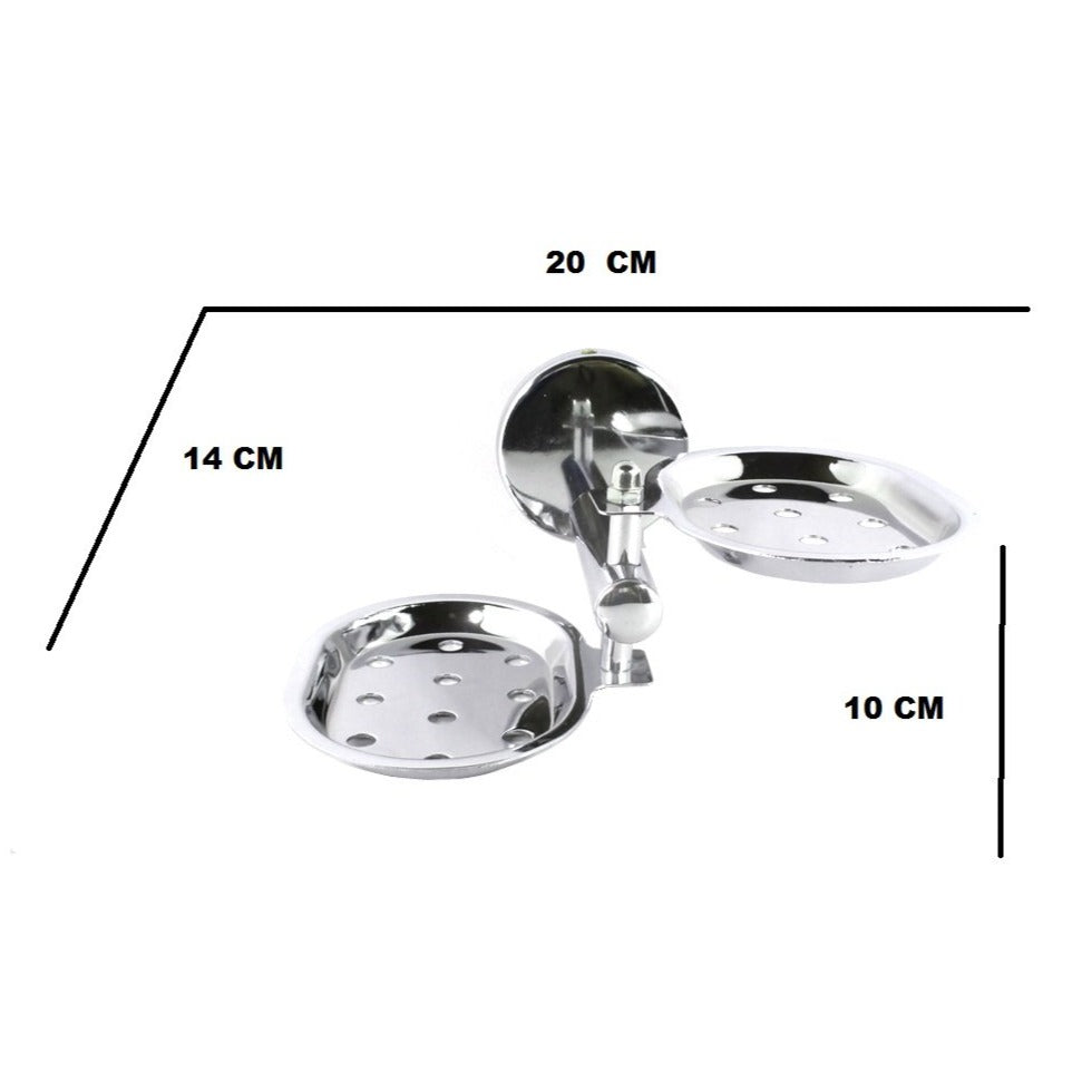 DECZO Heavy Duty Steel Double Soap Holder - Deczo