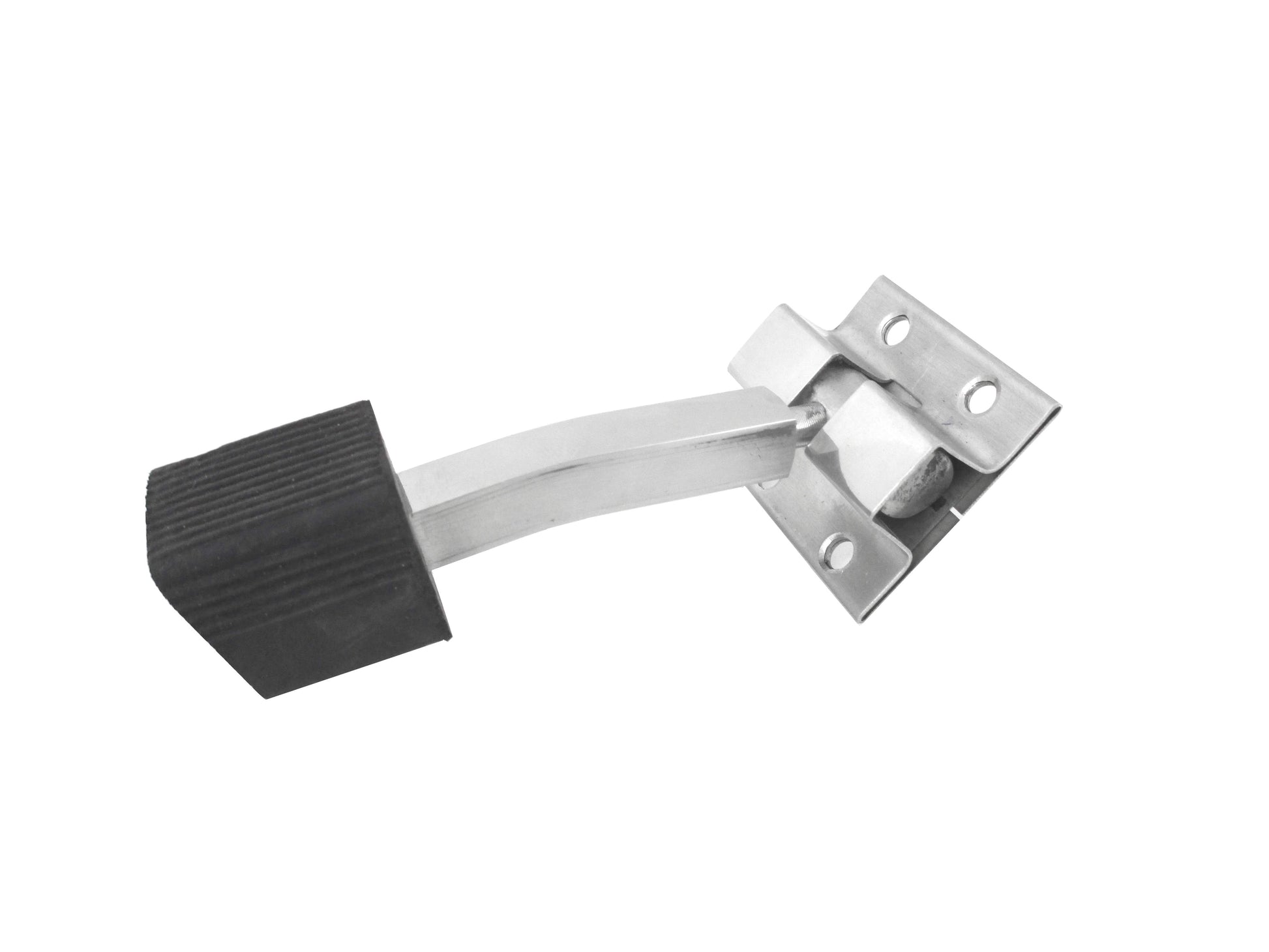 Pack of 4 Steel made Square Leg 4 Inches Door Mounted Door Stopper - Deczo