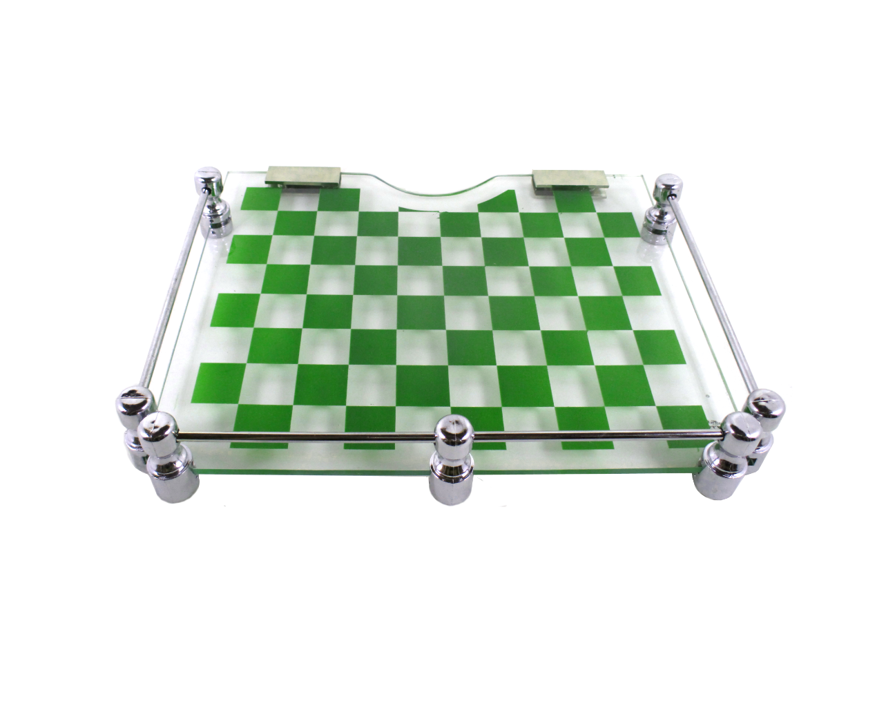 DECZO Premium Quality Pivot Brackets Colorful Multipurpose Set Top Box / Speaker Glass Shelf - Deczo