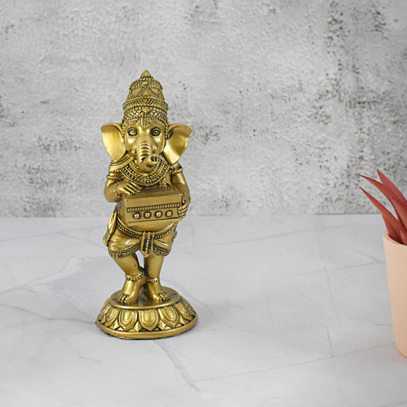 Ganesha Playing with Harmonium - Deczo